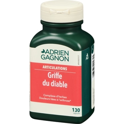 AdrienGagnon Articulations Préparation de Griffe du Diable Extra-Fort 130 Capsules