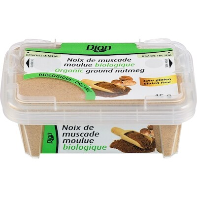 Dion Organic Ground Nutmeg 45 g, $23.31/100g