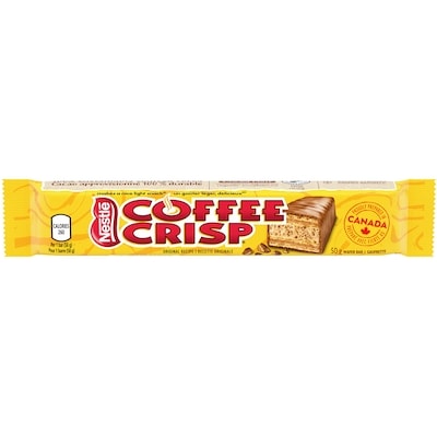 Nestlé Coffee Crisp Original Chocolate Wafer Bar 50 g, $3.98/100g