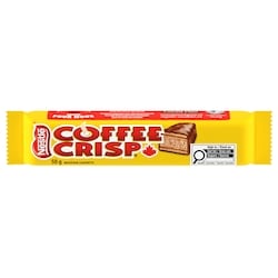 Nestlé Coffee Crisp Gaufrette, préparée avec fierté au Canada 50 g, 2,00 $/100g