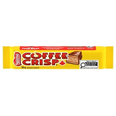 Nestlé Coffee Crisp Gaufrette 50 g, 2,00 $/100g