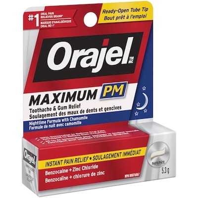 Maximum Strength Toothache And Gum Relief PM Paste