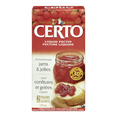 Certo Liquid Pectin 170 ml, $3.82/100ml