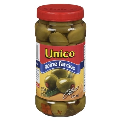 Unico Olives reines farcies 375 ml, 1,33 $/100ml