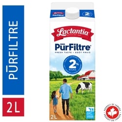 Lactantia Purfiltre Partially Skimmed Milk 2% 2 l, $0.31/100ml