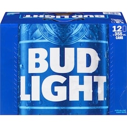 Bud Light Beer Tin (ID required at pick-up) 12x355.0 ml, $0.54/100ml