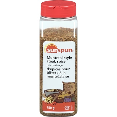 Sunspun Montreal-Style Steak Spice Mix 750 g, $0.96/100g