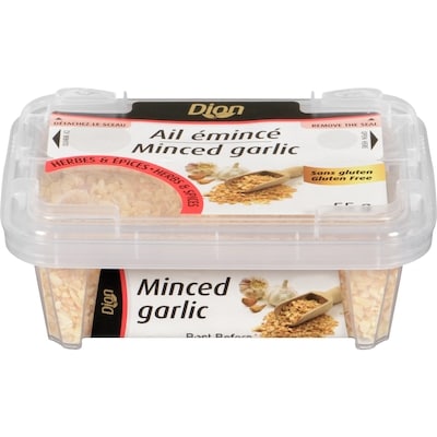 Dion Minced Garlic      55 g, $5.44/100g