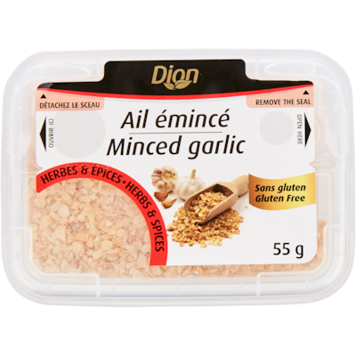 Dion Ail émincé Dion 55 g, 5,44 $/100g