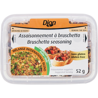 Dion Assaisonnement à bruschetta 52 g, 7,69 $/100g
