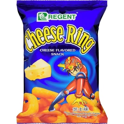 Regent Grignotines Cheese Ring 65 g, 2,75 $/100g