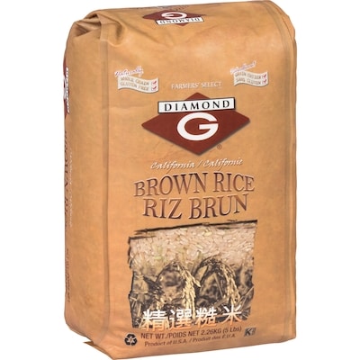 Riz Calrose brun