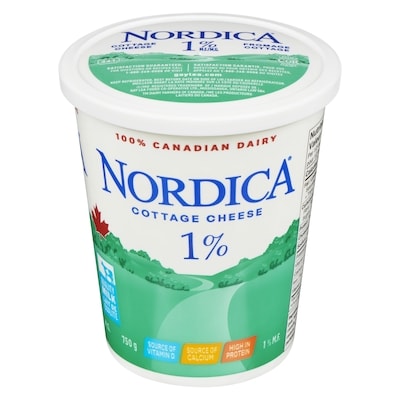 Gay Lea Nordica Cottage Cheese, 1% 750 g, $1.04/100g