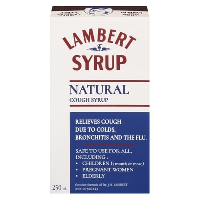 Lambert Syrup Genuine Formula 250 ml, $4.00/100ml