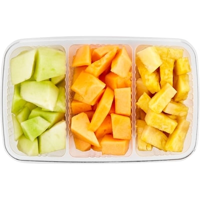 null Emballage de trois fruits 1.2 kg, 1,08 $/100g