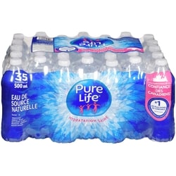 Pure Life Eau de source naturelle Pure Life 35x500.0 ml, 0,04 $/100ml