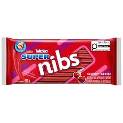 Twizzlers Friandise Super Nibs Cerise 400 g, 0,63 $/100g
