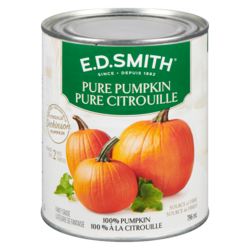 E.D. Smith Purée de citrouille 796 ml, 0,82 $/100ml