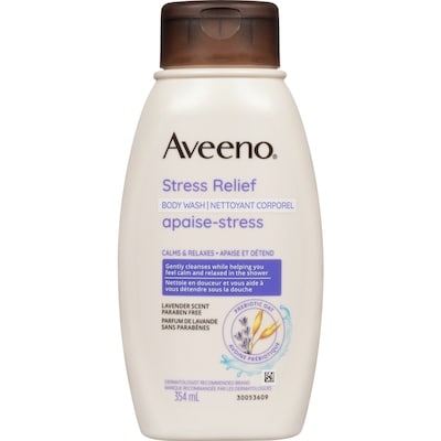 Aveeno Stress Relief Body Wash 354 ml, $3.10/100ml