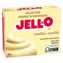 Jell-O Vanilla Instant Pudding Mix, Value Size - 153 g | Provigo