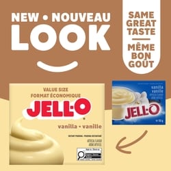 Jell-O Vanilla Instant Pudding Mix, Value Size - 153 g | Atlantic