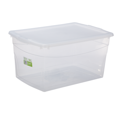 Clear Storage Box, 50L