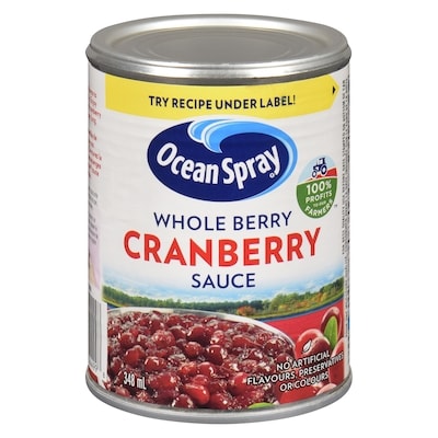 Ocean Spray Cranberry Sauce, Whole Berry 348 ml, $0.57/100ml