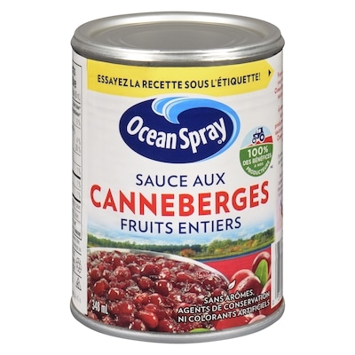 Ocean Spray Sauce aux canneberges entières 348 ml, 0,72 $/100ml