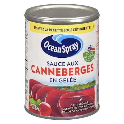 Ocean Spray Mélange à sauce aux canneberges 348 ml, 0,72 $/100ml
