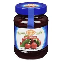 S&F Jam, Sour Cherry 375 ml, $1.20/100ml