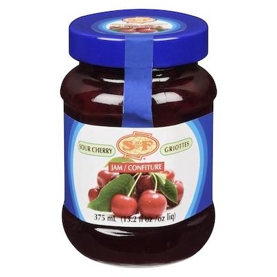 S&F Jam, Sour Cherry 375 ml, $1.20/100ml