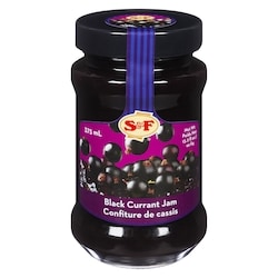 S&F Jam, Black Currant 375 ml, $1.20/100ml