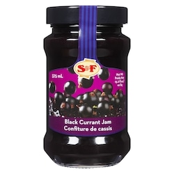 S&F Jam, Black Currant - 375 ml | Fortinos