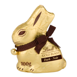 GOLD BUNNY Dark Chocolate Easter Bunny