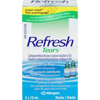 Refresh Tears Lubricant Eye Drops    30 ml, $68.30/100ml