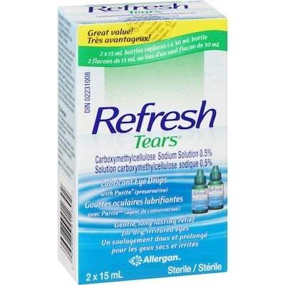 Gouttes oculaires lubrifiantes Tears