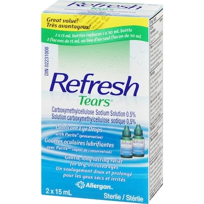 Gouttes oculaires lubrifiantes Tears