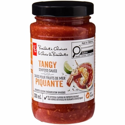 President's Choice Tangy Seafood Sauce 250 ml, $1.40/100ml