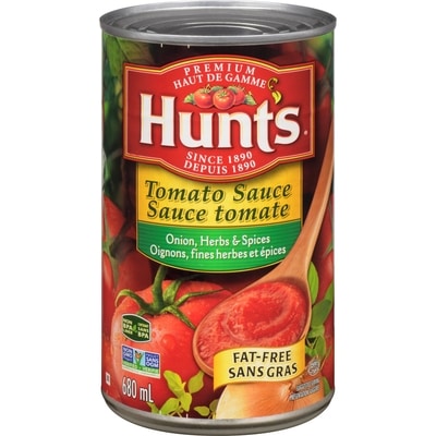 Hunt's Italian Tomato Sauce, Onion, Herbs, and Spices 680 ml, $0.41/100ml