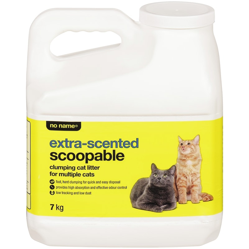 Extra-Scented Scoopable Clumping Cat Litter for Multiple Cats