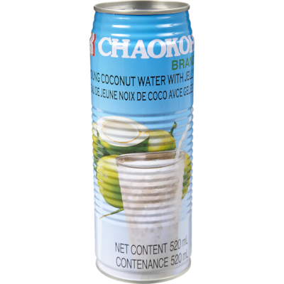 Chaokoh Coconut Water with Jelly 520 ml, $0.24/100ml