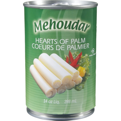 Mehoudar Kosher Hearts Of Palm 398 ml, $1.20/100ml