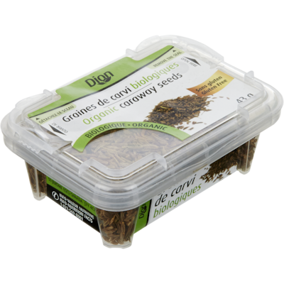 Dion Graines de carvi biologiques 43 g, 10,47 $/100g