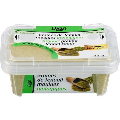 Dion Organic Ground Fennel 22 g, $22.73/100g