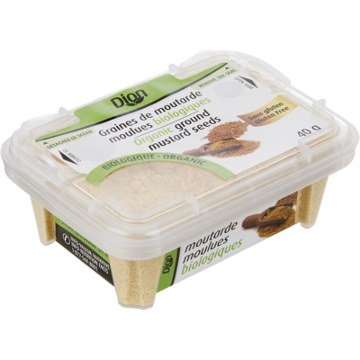 Dion Moutarde biologique en poudre 40 g, 11,25 $/100g
