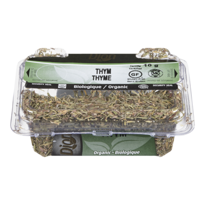Dion Thym biologique 10 g, 45,00 $/100g