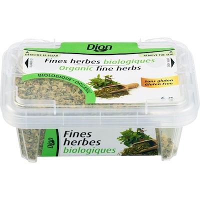 Dion Fines herbes biologiques 6 g, 75,00 $/100g