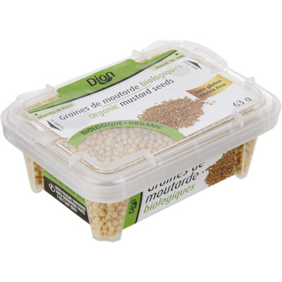 Dion Graines de moutarde biologique 63 g, 7,14 $/100g