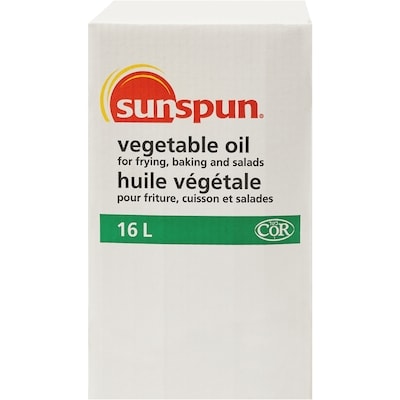 Sunspun Vegetable Oil 16 l, $0.21/100ml