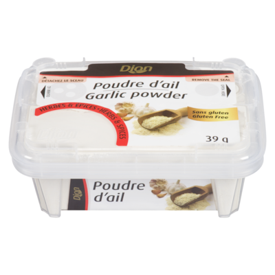 Dion Poudre d’ail 39 g, 9,98 $/100g